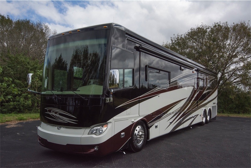 2014 Tiffin Allegro Bus 45LPQuad SlideBath & Half