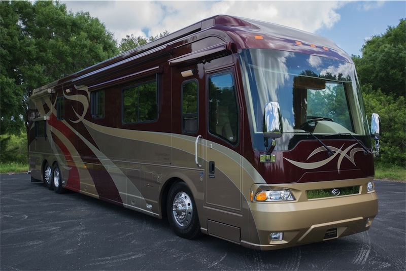 2008 Country Coach Magna 45Rembrandt Quad Slide