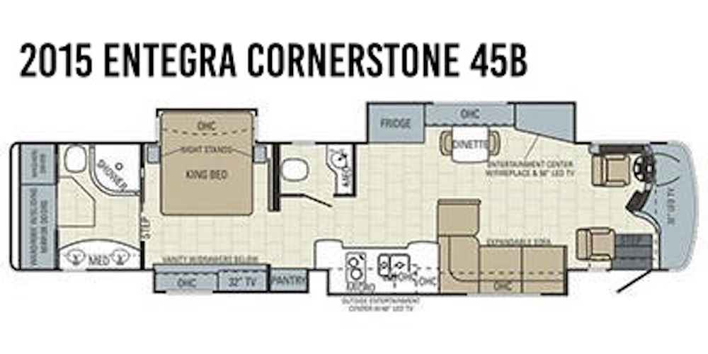 2015 Entegra Cornerstone For Sale